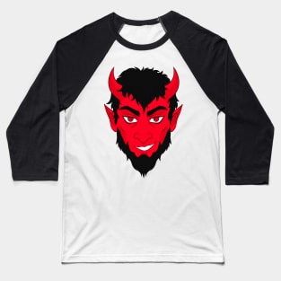 Red Devil (dots) Baseball T-Shirt